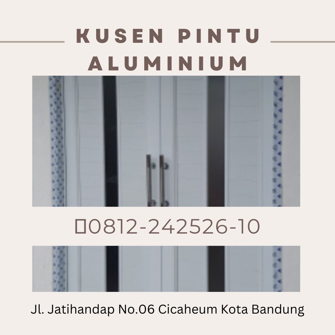 Pintu Aluminium Kamar Tidur