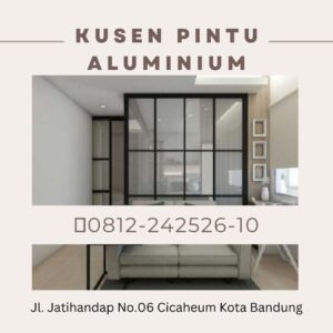 Pintu Kamar Tidur Aluminium