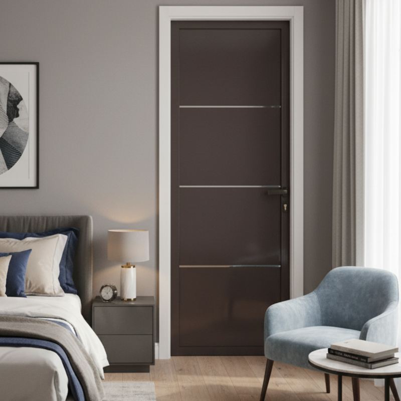 Gambar 2 pintu aluminium sliding minimalis