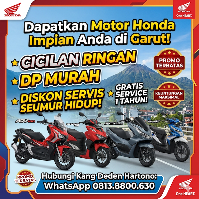 Harga Honda Vario 160 OTR Garut 2026